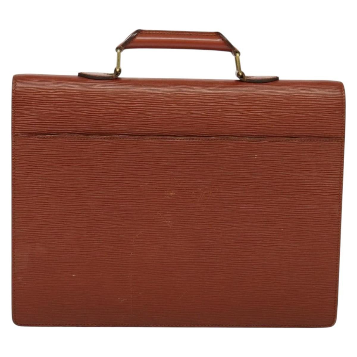 Louis Vuitton LOUIS VUITTON Epi Serviette Conseiller Briefcase Brown Size ONE SIZE - 3 Thumbnail