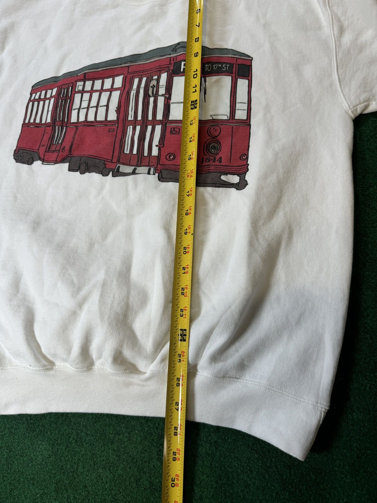 Hanes × Vintage Vtg 90s Trolley Erie Pa 814 Locomotive Crewneck Sweatshirt Size US L / EU 52-54 / 3 - 6 Thumbnail