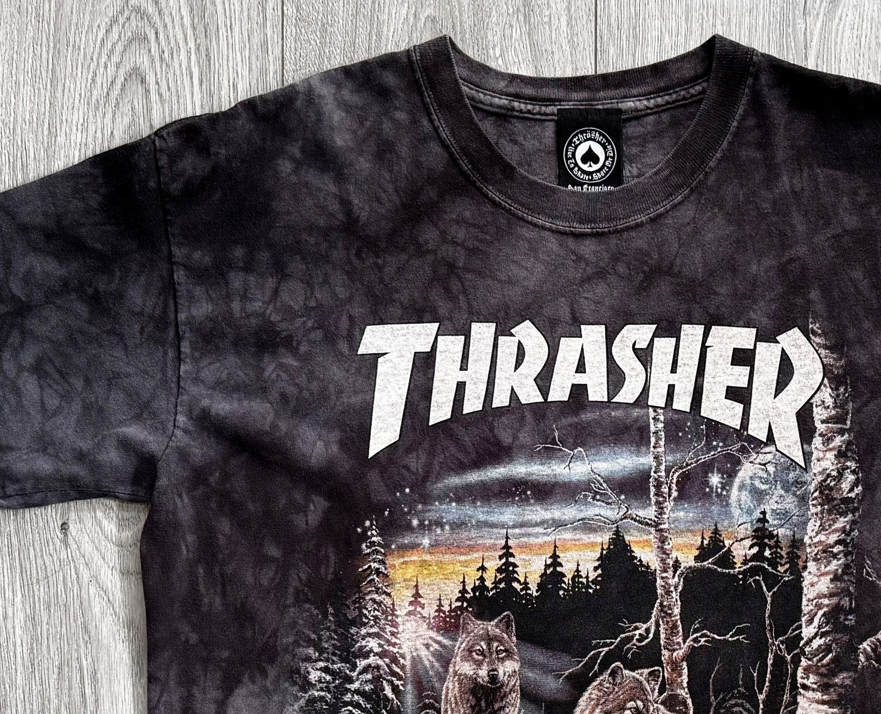 Thrasher Thrasher x The Mountian 13 Wolves Tee Size US L / EU 52-54 / 3 - 2 Thumbnail