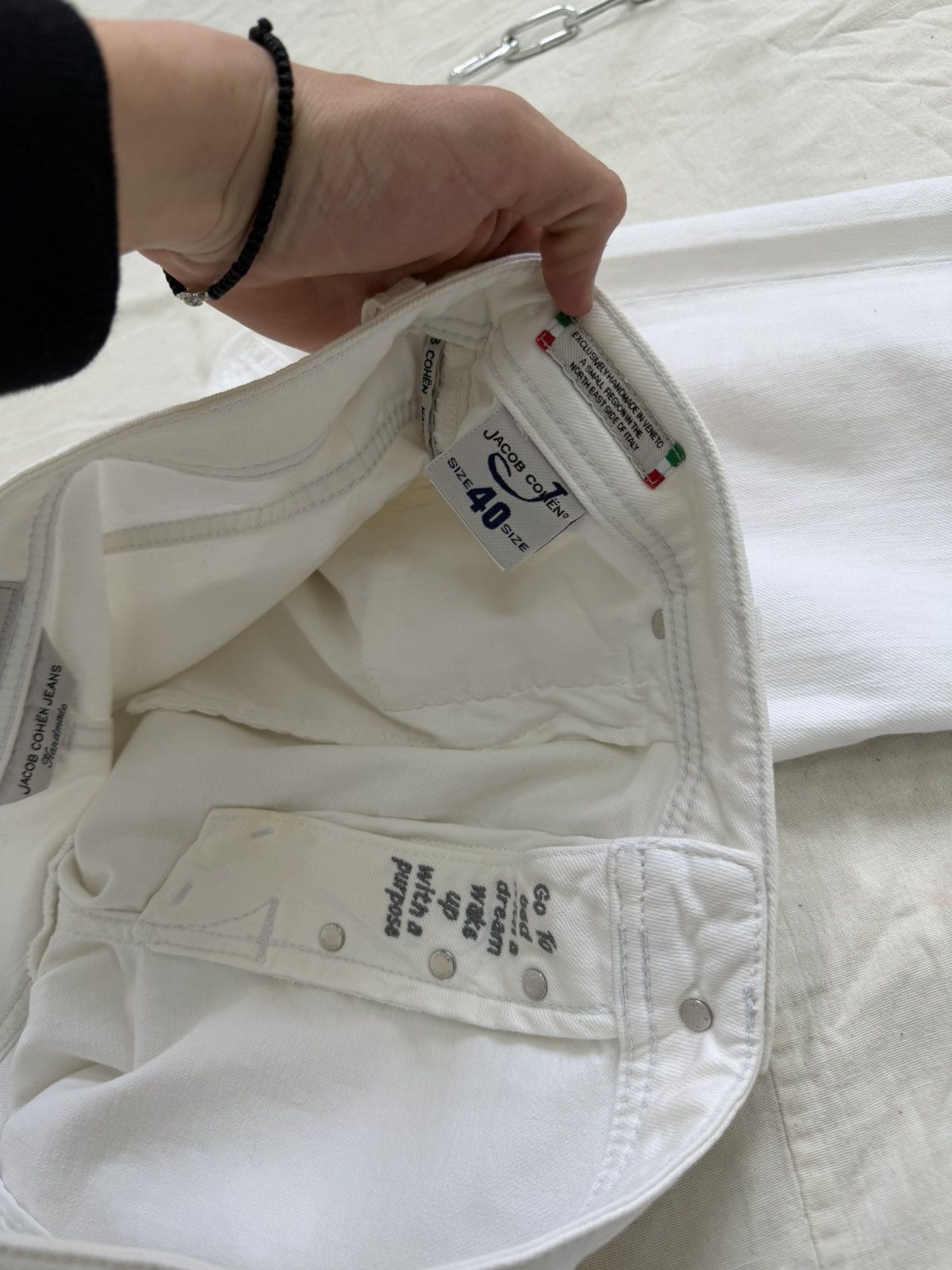 Jacob Cohen Jacob Cohen Designer Handmade Slim Denim W40 D557 Size US 40 / EU 56 - 11 Thumbnail