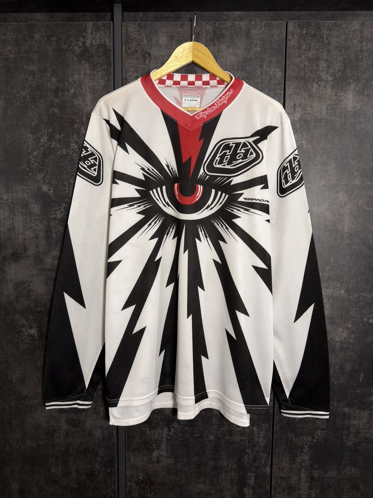 JH Design Crazy Vintage GP Racing Troy Lee Jersey Longsleeve Supreme Size US XL / EU 56 / 4 - 4 Thumbnail