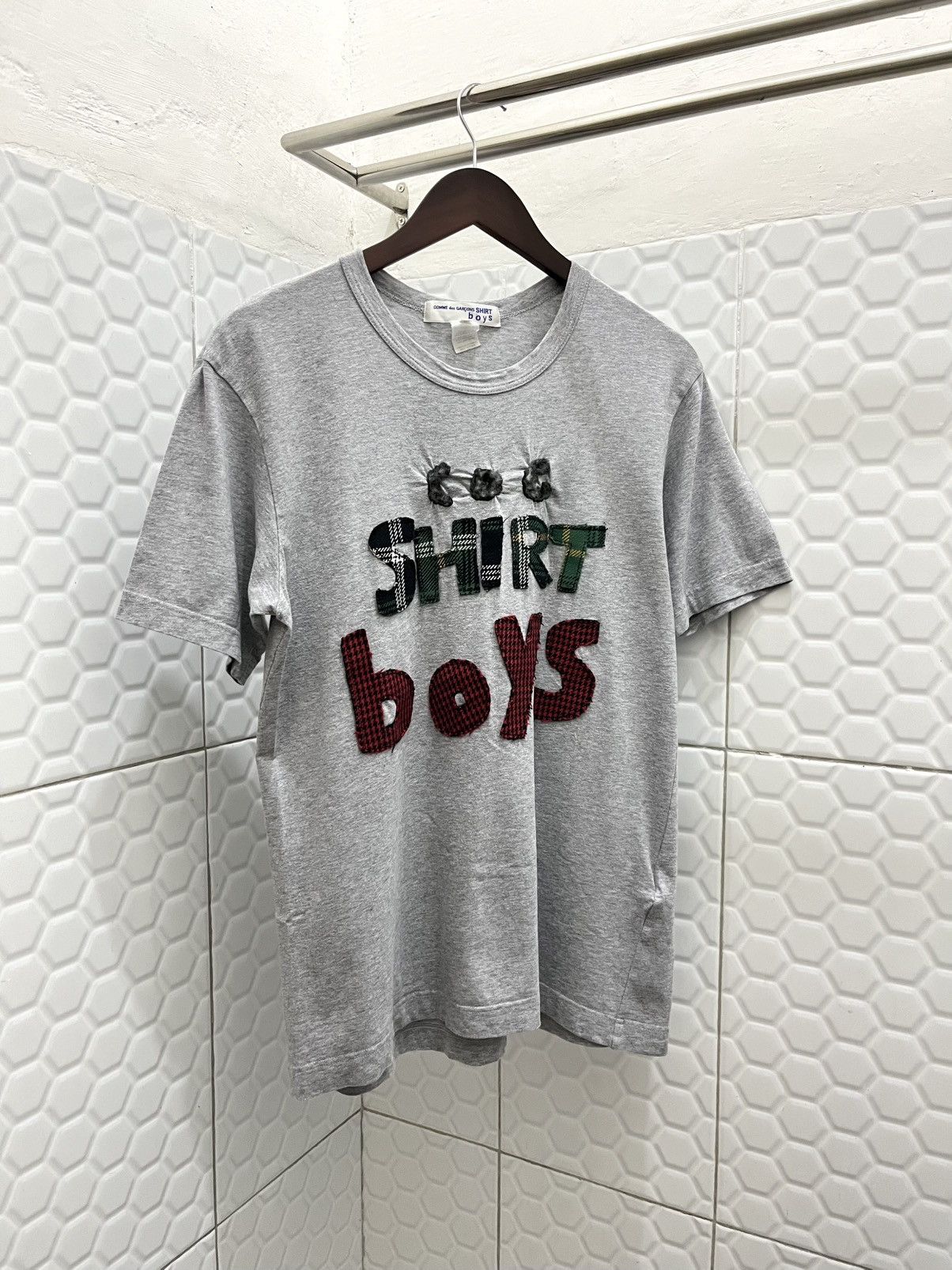 Comme des Garcons Comme Des Garcons Shirt Boy Plaid Tee Size US L / EU 52-54 / 3 - 2 Thumbnail