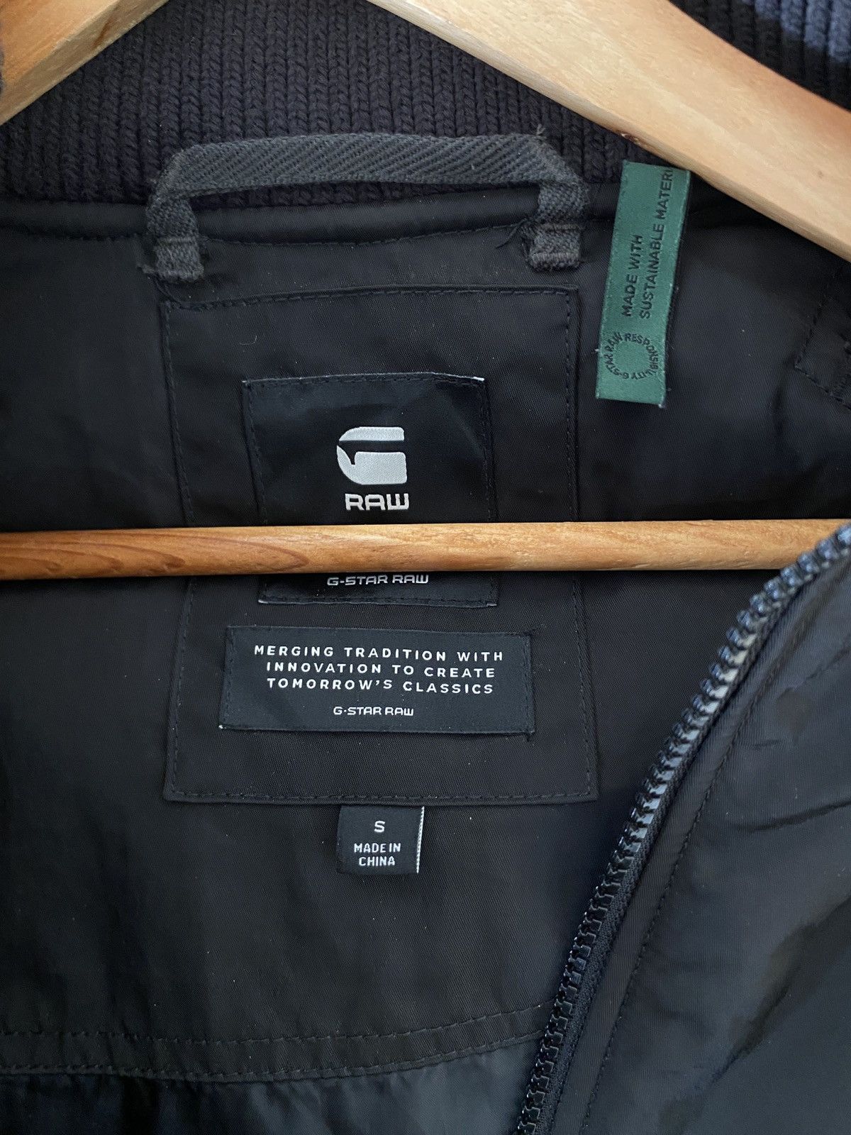G-Star Rare Vintage G-star Raw Tactical Hoodie Bomber Jacket 2000s Size US S / EU 44-46 / 1 - 9 Thumbnail