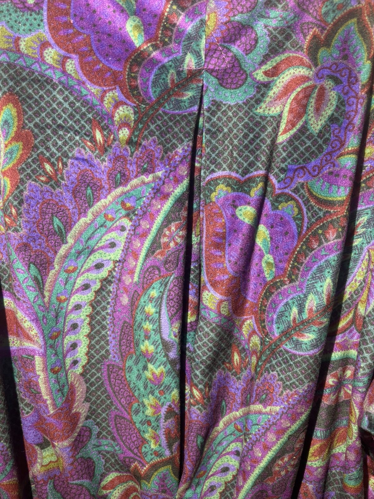 Oscar De La Renta Vintage Oscar de la Renta Active Paisley Sweatshirt L Size L / US 10 / IT 46 - 5 Thumbnail