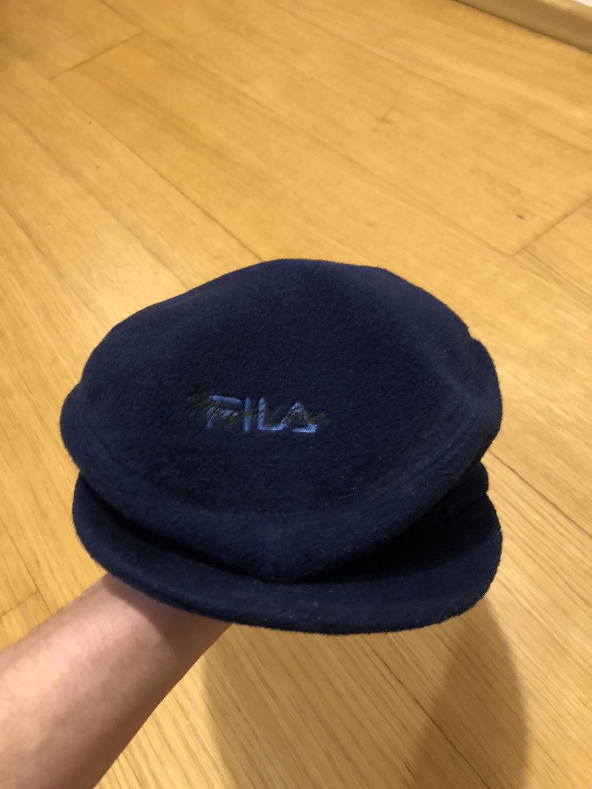 Fila × Vintage Vintage Fila Fleece Hat Cap Size ONE SIZE - 1 Thumbnail