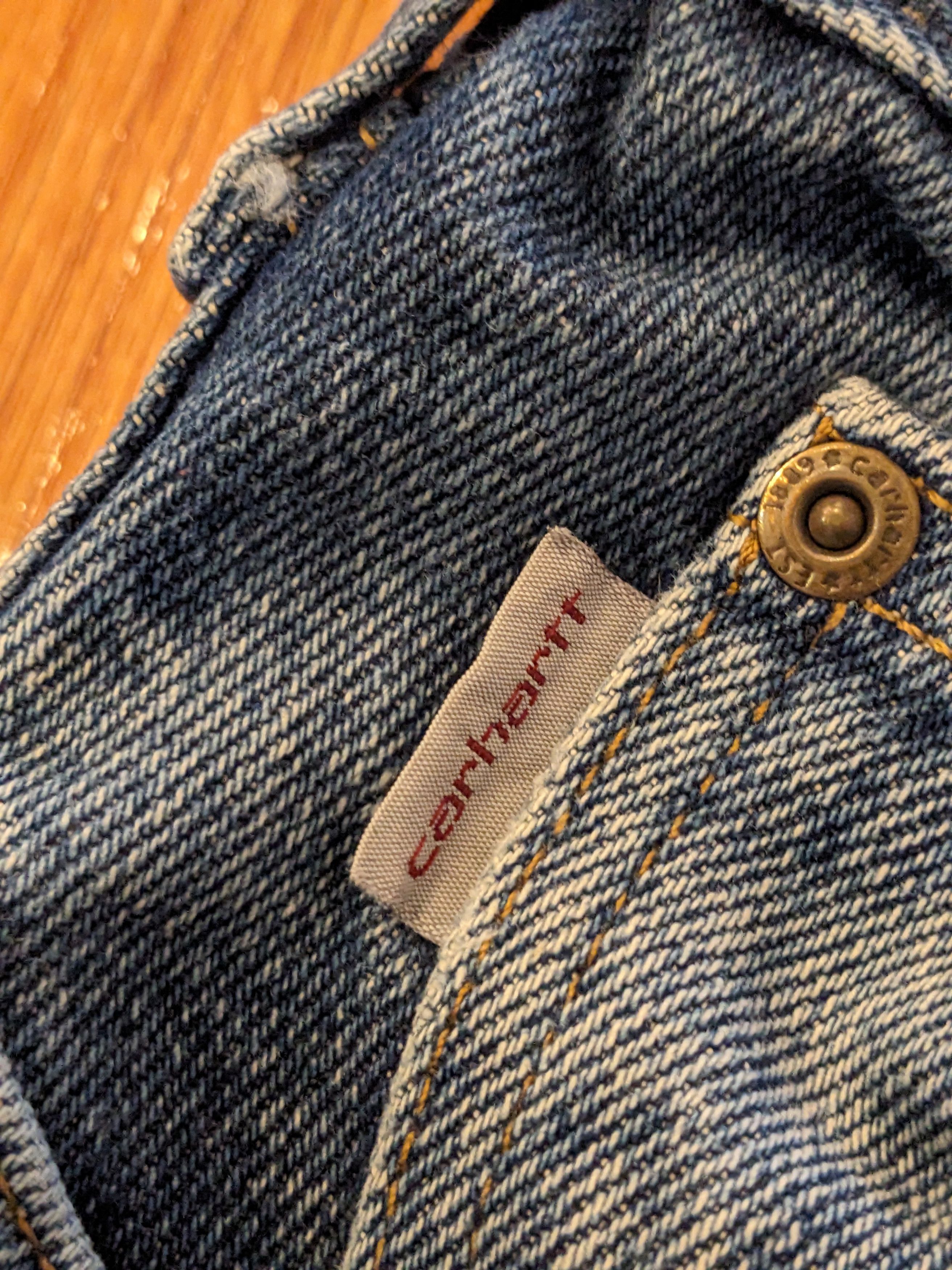 Carhartt × Vintage Vintage Y2K Carhartt B460 DVB Traditional 38 x 32 Jeans Size US 38 / EU 54 - 8 Thumbnail