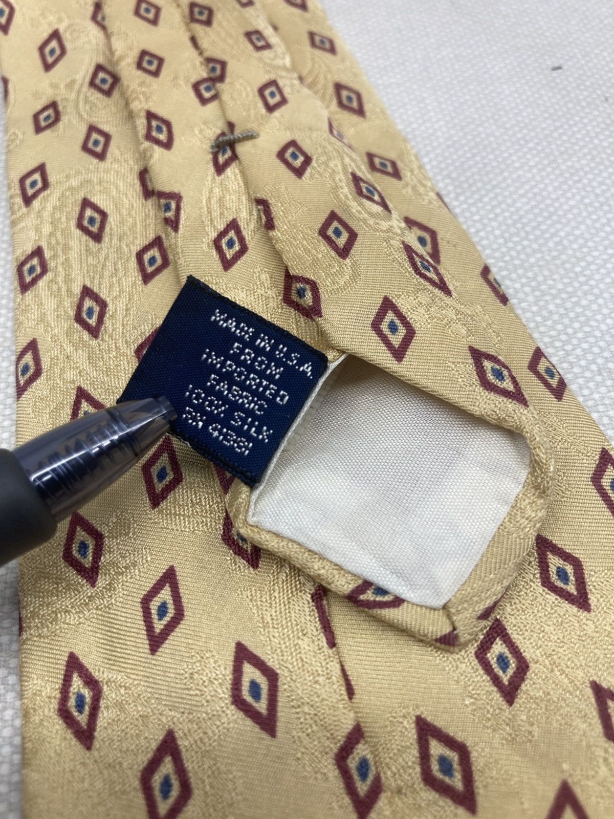 Polo Ralph Lauren Vintage Polo by Ralph Lauren for Neiman Marcus Silk Tie Size ONE SIZE - 3 Thumbnail