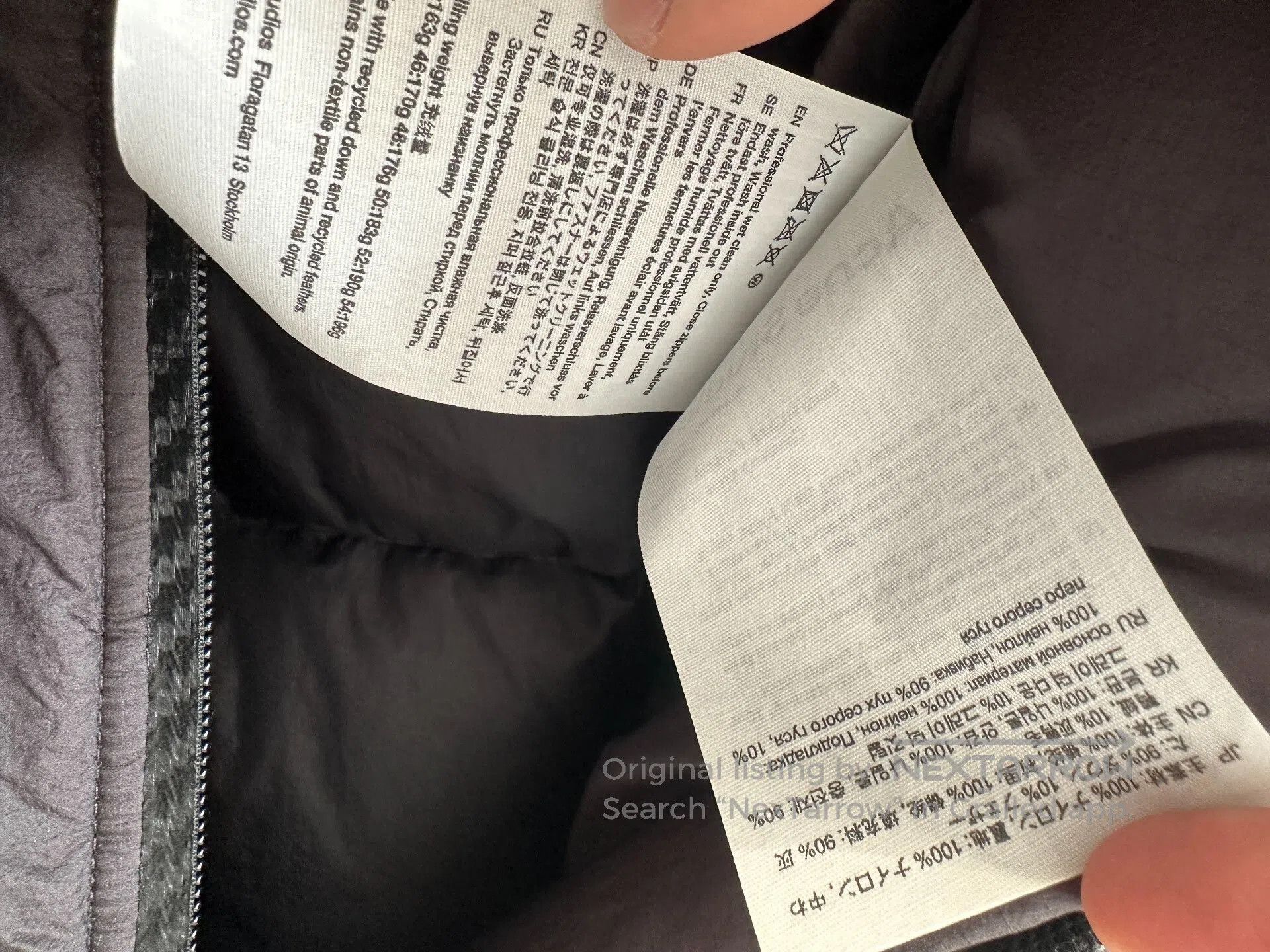 Acne Studios Acne Studios Down Jacket 24AW. Size US S / EU 44-46 / 1 - 6 Thumbnail