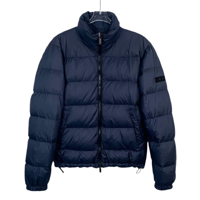 Dior Dior Blue and black logo stand-up collar down jacket zipper Size US S / EU 44-46 / 1 - 1 Thumbnail