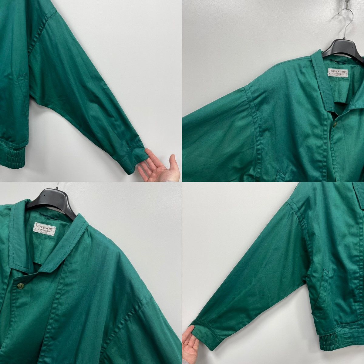 Givenchy Givenchy Gentleman Paris 70’s-80’s Vintage Jacket Green Rare Size US S / EU 44-46 / 1 - 11 Thumbnail