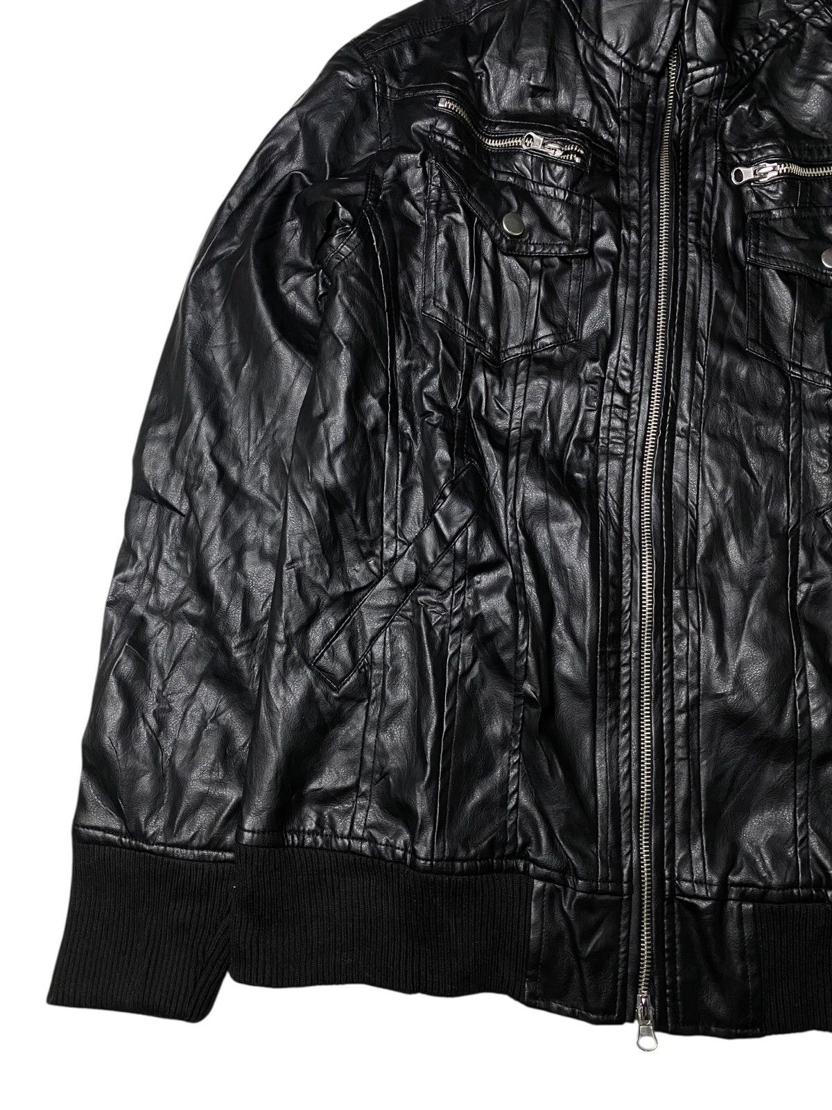 14th Addiction 2000's Jackrose Biker Leather Jacket Size US M / EU 48-50 / 2 - 6 Thumbnail