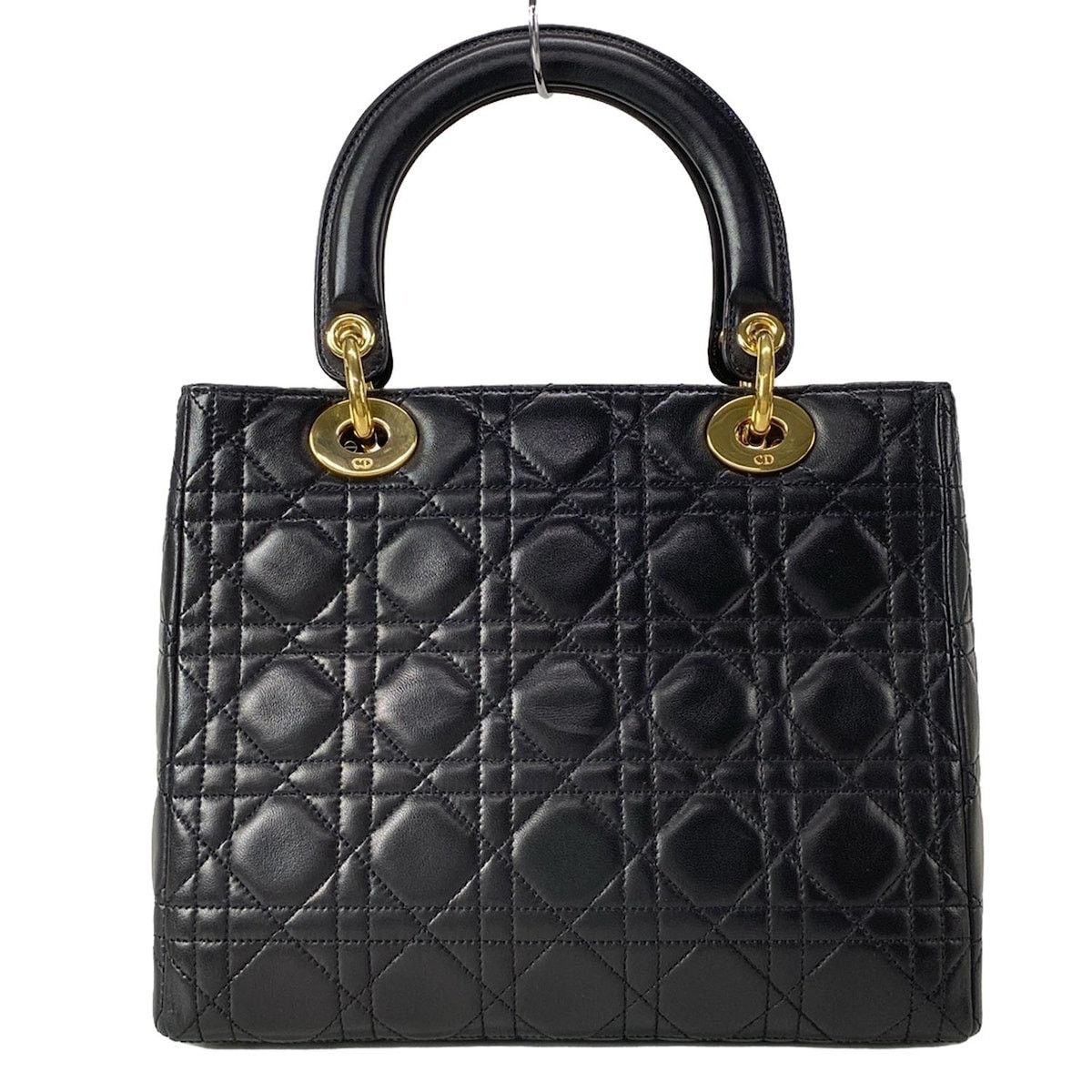 Dior DIOR Lady Dior Medium Bag Handbag Size ONE SIZE - 3 Thumbnail