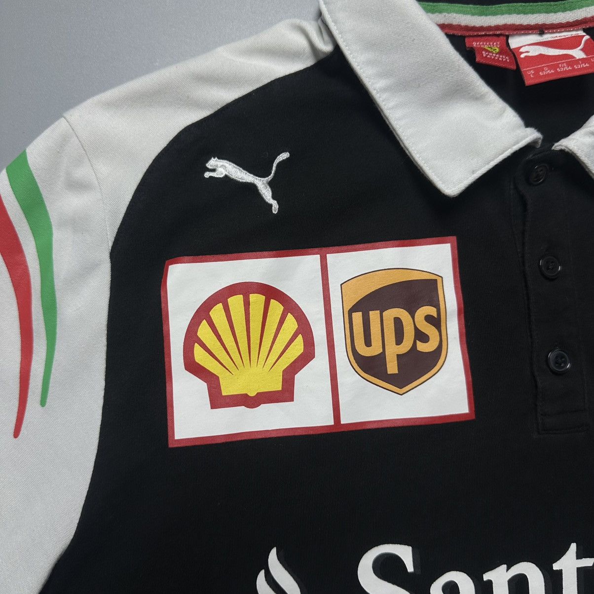 Puma PUMA Men's Sportwear Polo Scuderia Ferrari F1 Team 2014 Size US L / EU 52-54 / 3 - 3 Thumbnail