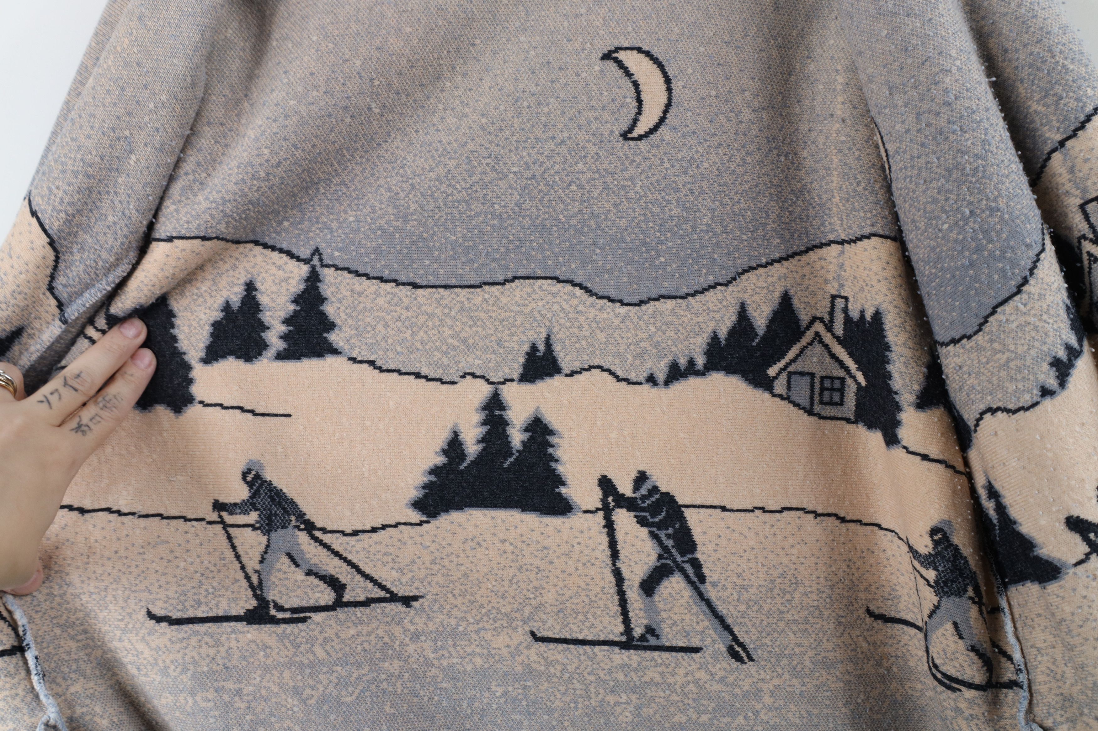 Vintage Vintage 90s Streetwear Ski All Over Print Fleece Jacket Size M / US 6-8 / IT 42-44 - 11 Thumbnail
