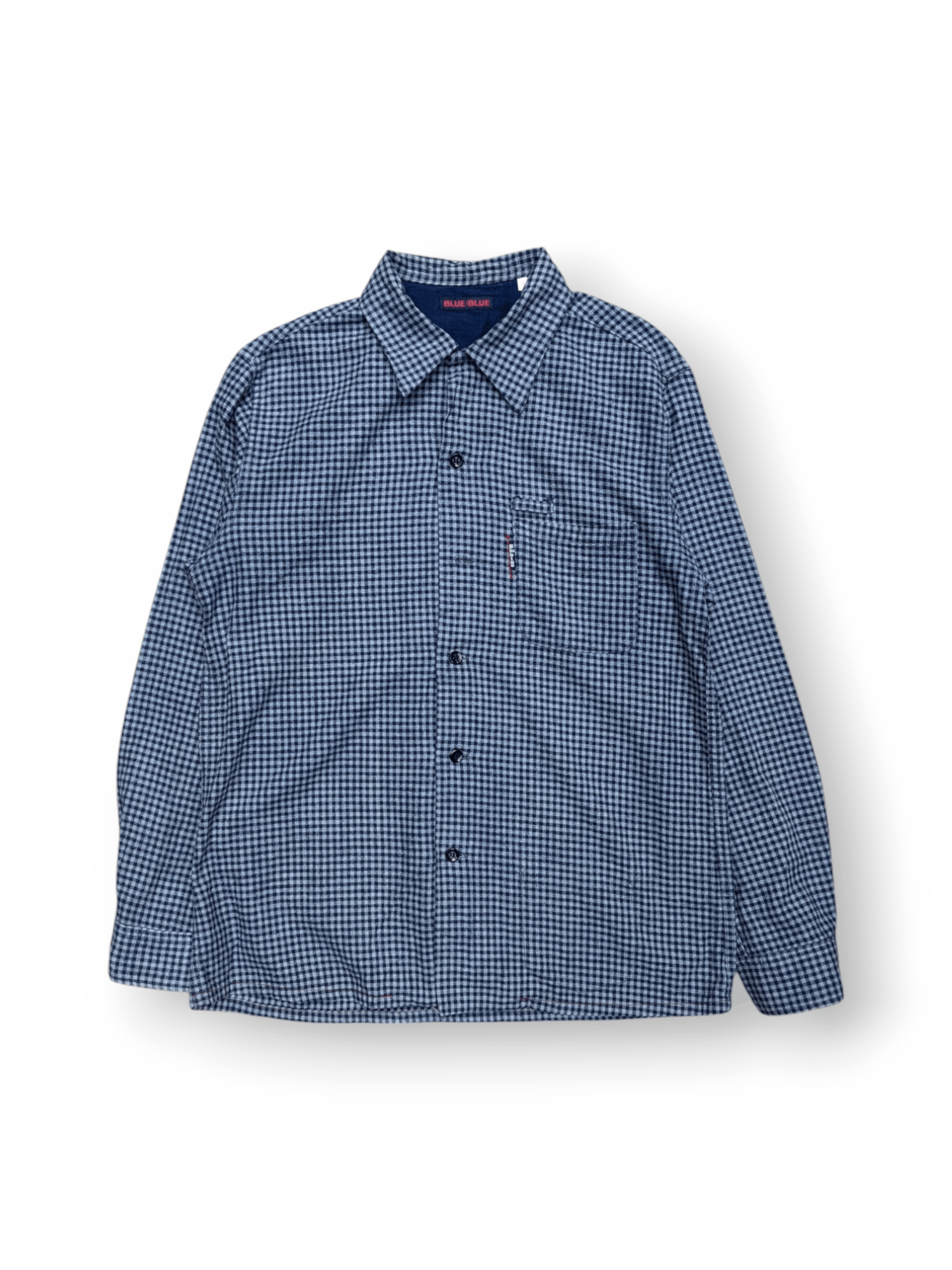 Blue Blue Japan Blue/blue Japan Flannel Plaid Shird Size US L / EU 52-54 / 3 - 1 Thumbnail