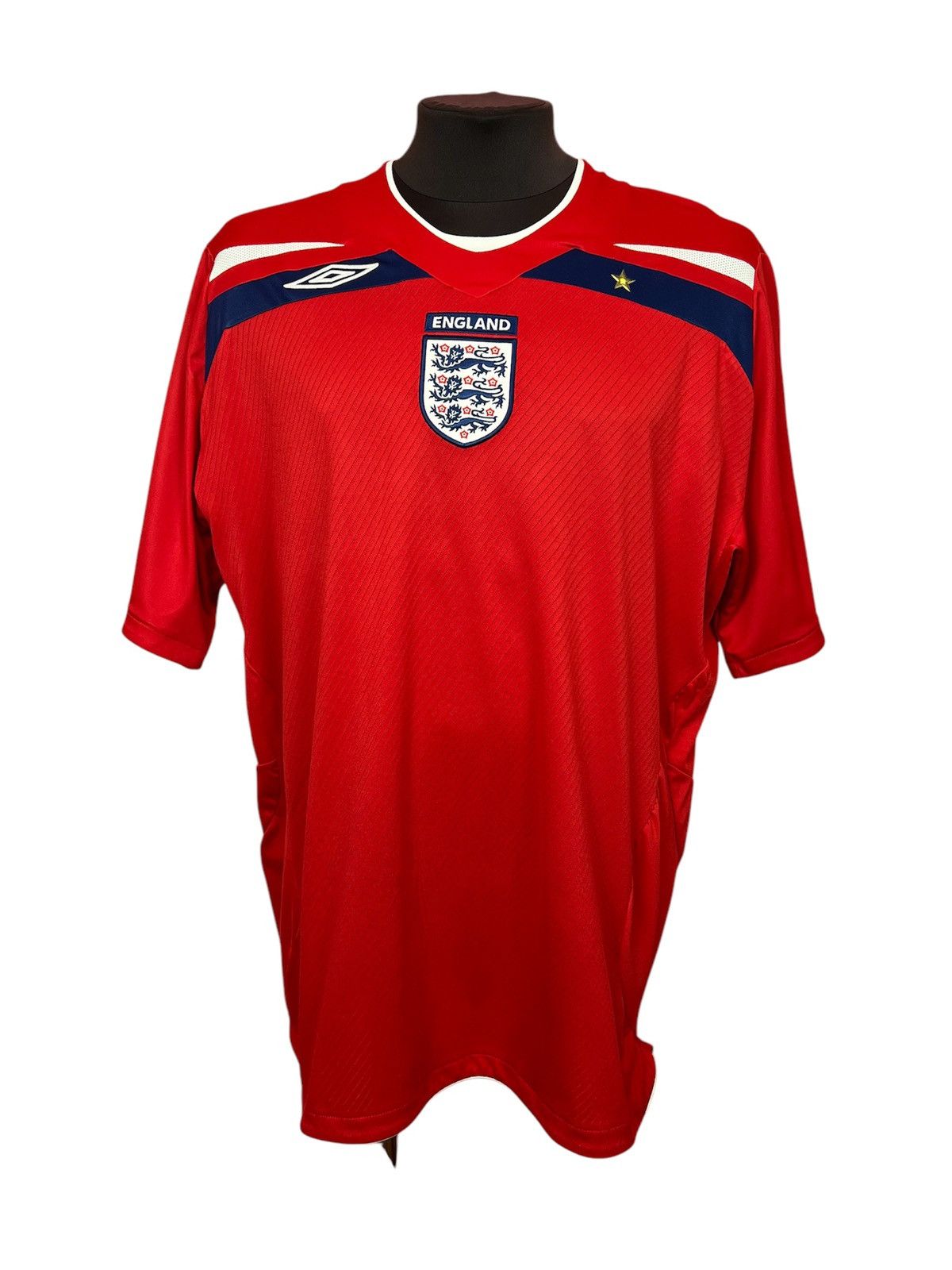 Other umbro England soccer jersey football red home 2008 2009 2010 Size US XXL / EU 58 / 5 - 1 Thumbnail