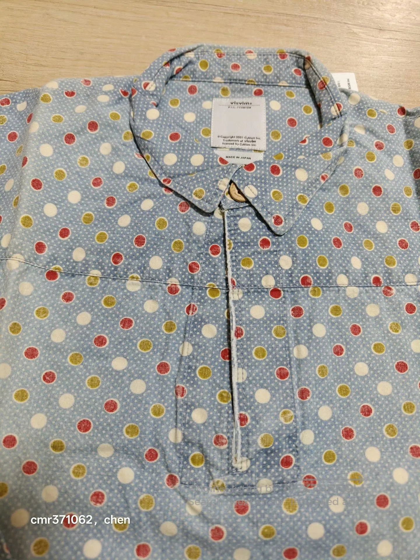 Visvim visvim 15AW Kerchief Double Dots Tunic. Size US M / EU 48-50 / 2 - 5 Thumbnail