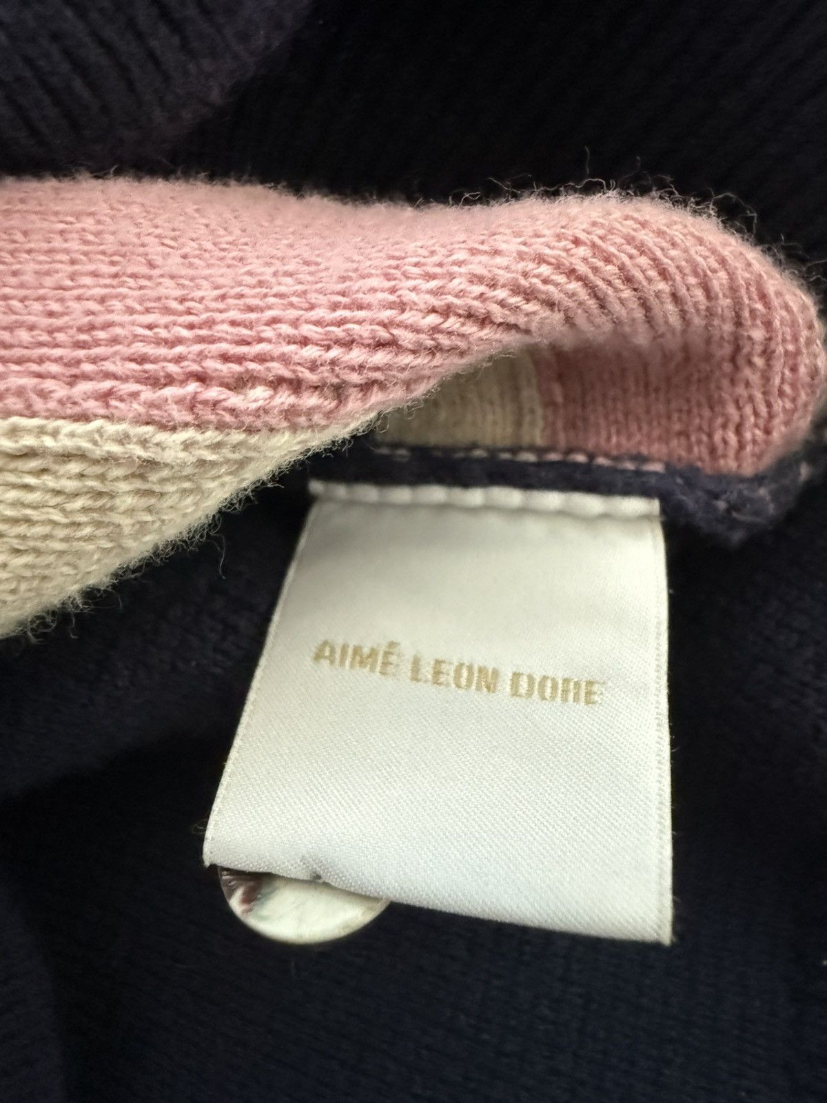 Aime Leon Dore Aime Leon Dore Button Down Sweater Polo- SMALL Size US S / EU 44-46 / 1 - 5 Thumbnail