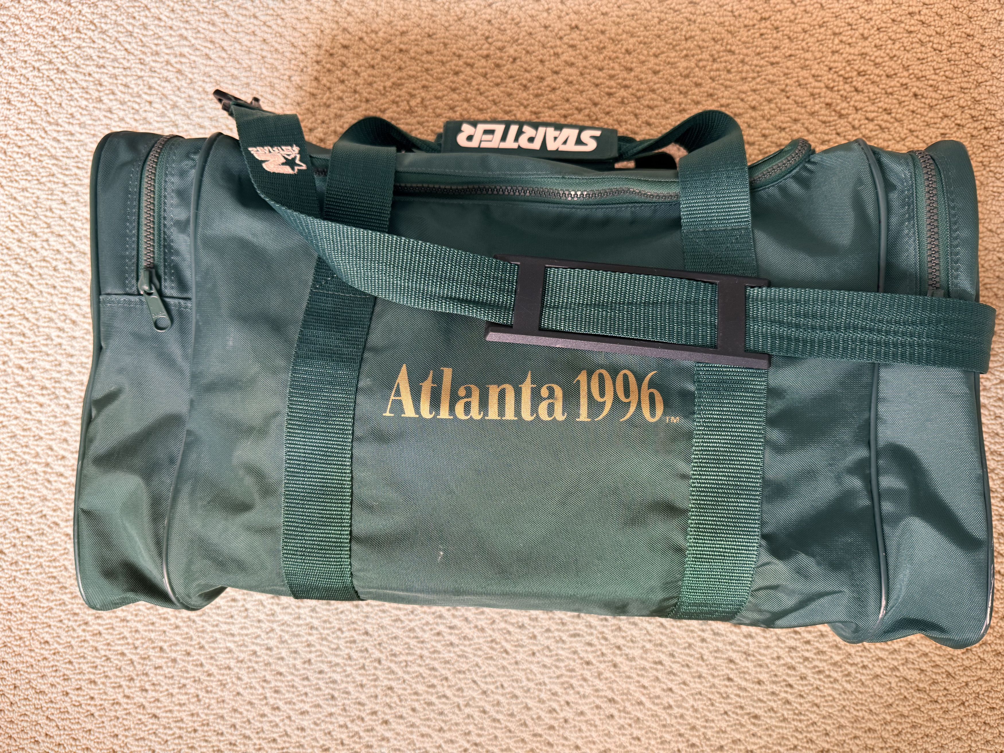 Vintage 1996 ATLANTA OLYMPIC GAMES DUFFLE BAG Size ONE SIZE - 2 Thumbnail