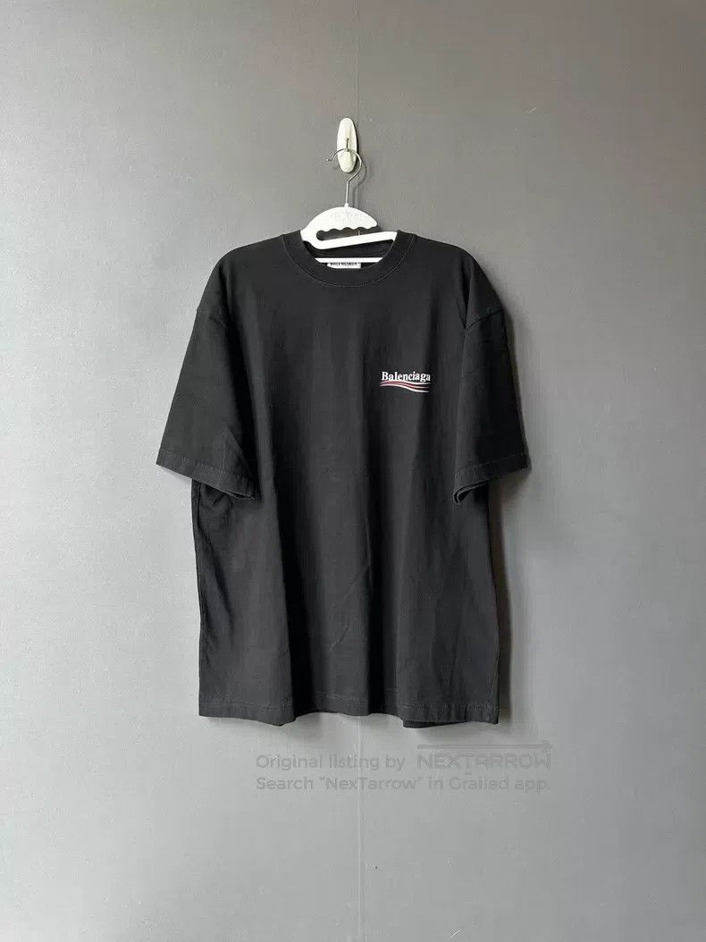 Balenciaga Balenciaga Black Coke Short Sleeve Size US S / EU 44-46 / 1 - 1 Thumbnail