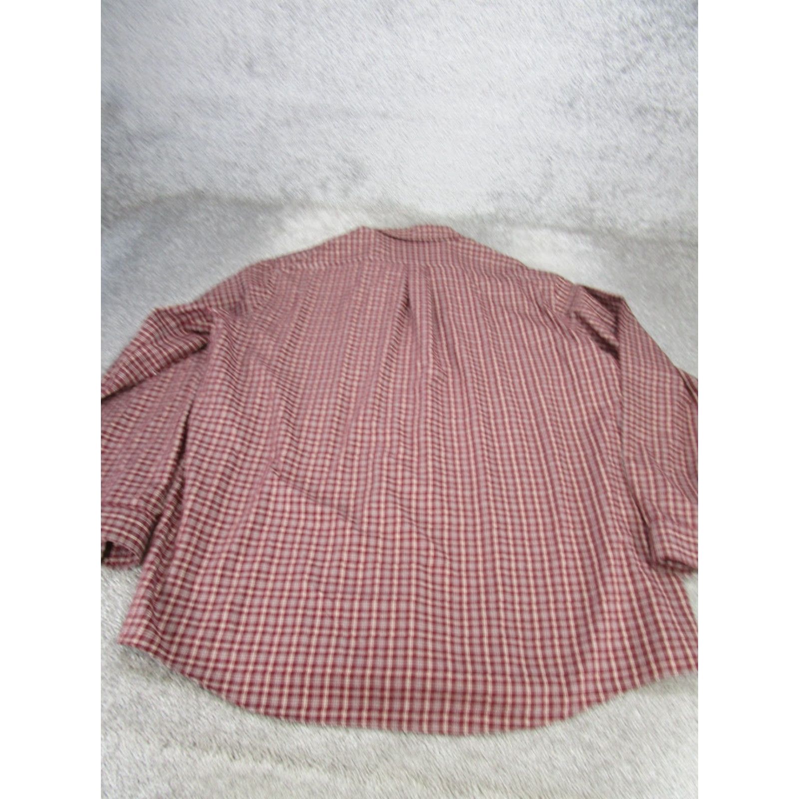 Vintage VINTAGE L.L. Bean Button-Up Shirt Mens 2XL Red Plaid Cotton Long Sleeve Outdoor Size US XXL / EU 58 / 5 - 3 Thumbnail