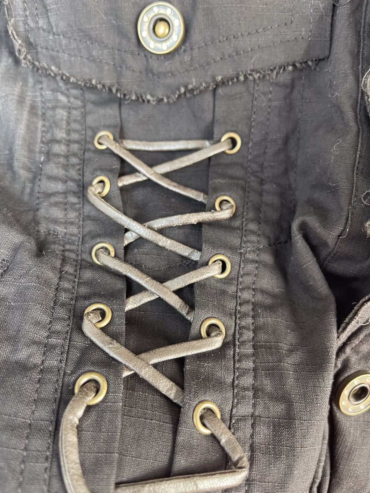 If Six Was Nine In The Attic Distressed Jacket A7 Size US M / EU 48-50 / 2 - 13 Thumbnail