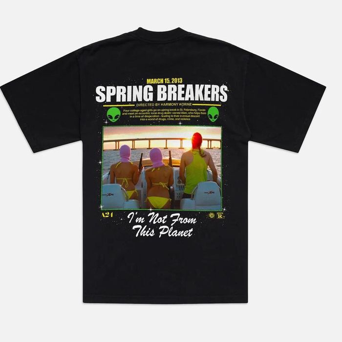 A24 a24 spring breakers t shirt grailed