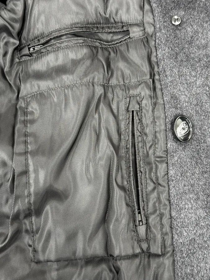 Emporio Armani SS2020 Emporio Armani Grey Wool Classy Officer Duffle Coat Size US M / EU 48-50 / 2 - 11 Thumbnail