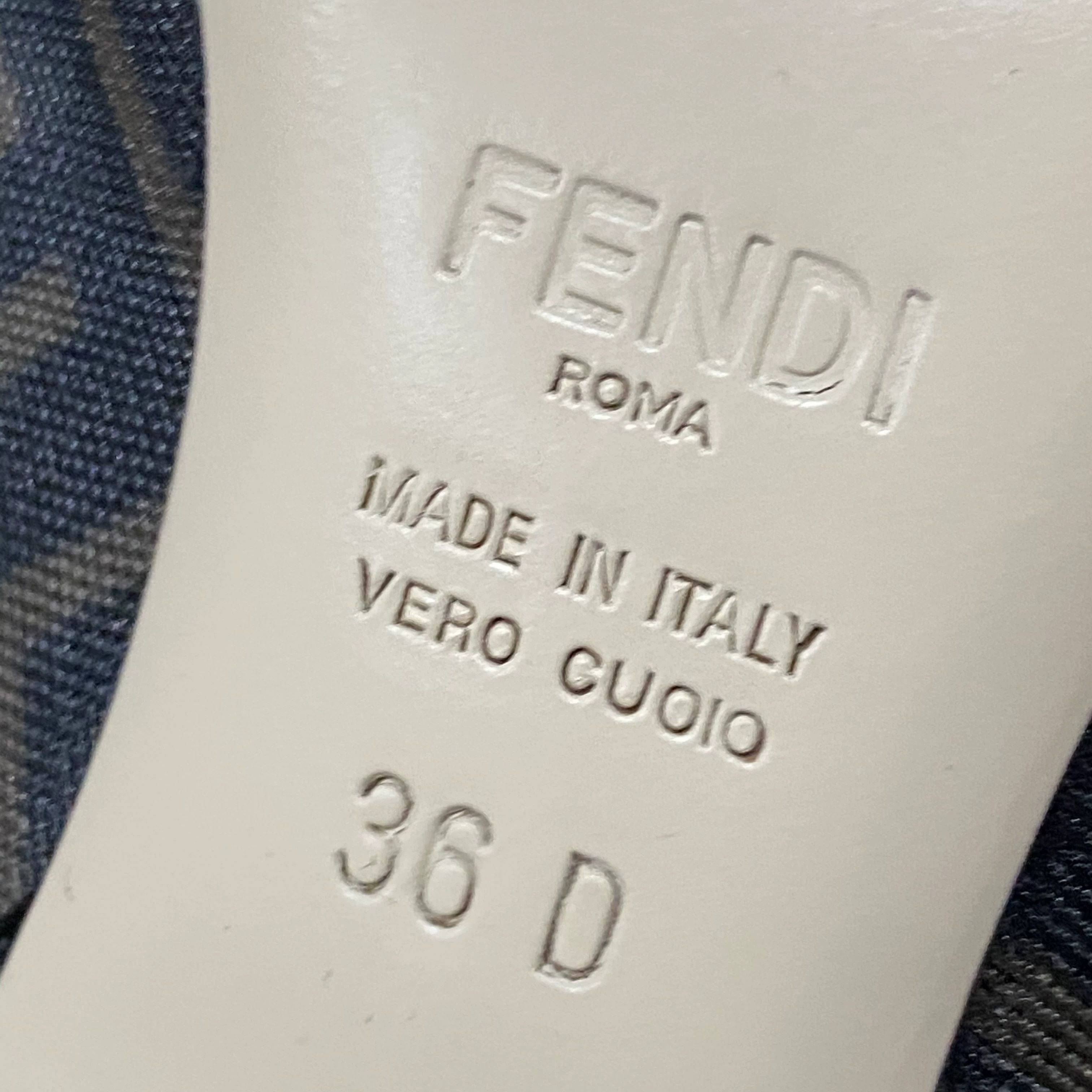 Fendi Fendi Monogram short boots size 36 Size US 5 / IT 35 - 8 Thumbnail