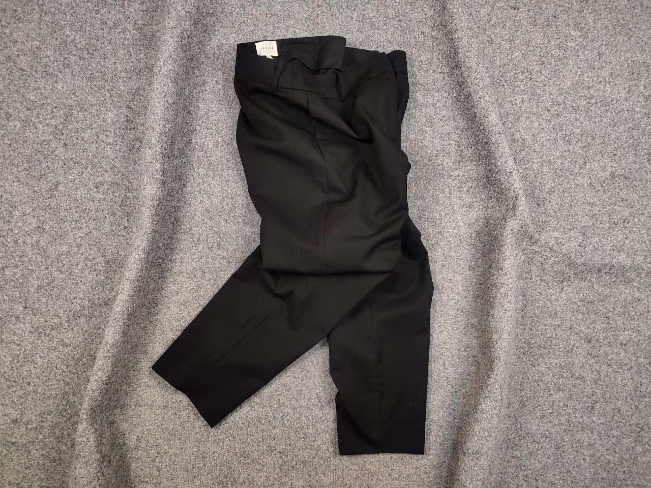 Sezane Sezane Paris Design Black Womens Ankle Trouser Pants Size 34" / US 12 / IT 48 - 1 Thumbnail