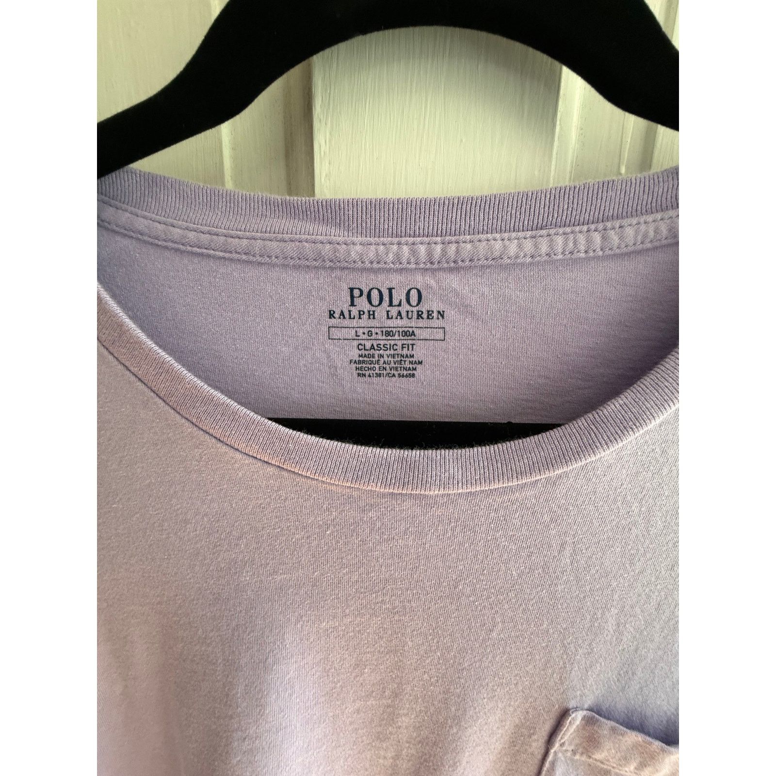 Polo Ralph Lauren Polo Ralph Lauren Polo Men's T-Shirt Purple with Navy Pony Size US L / EU 52-54 / 3 - 2 Thumbnail
