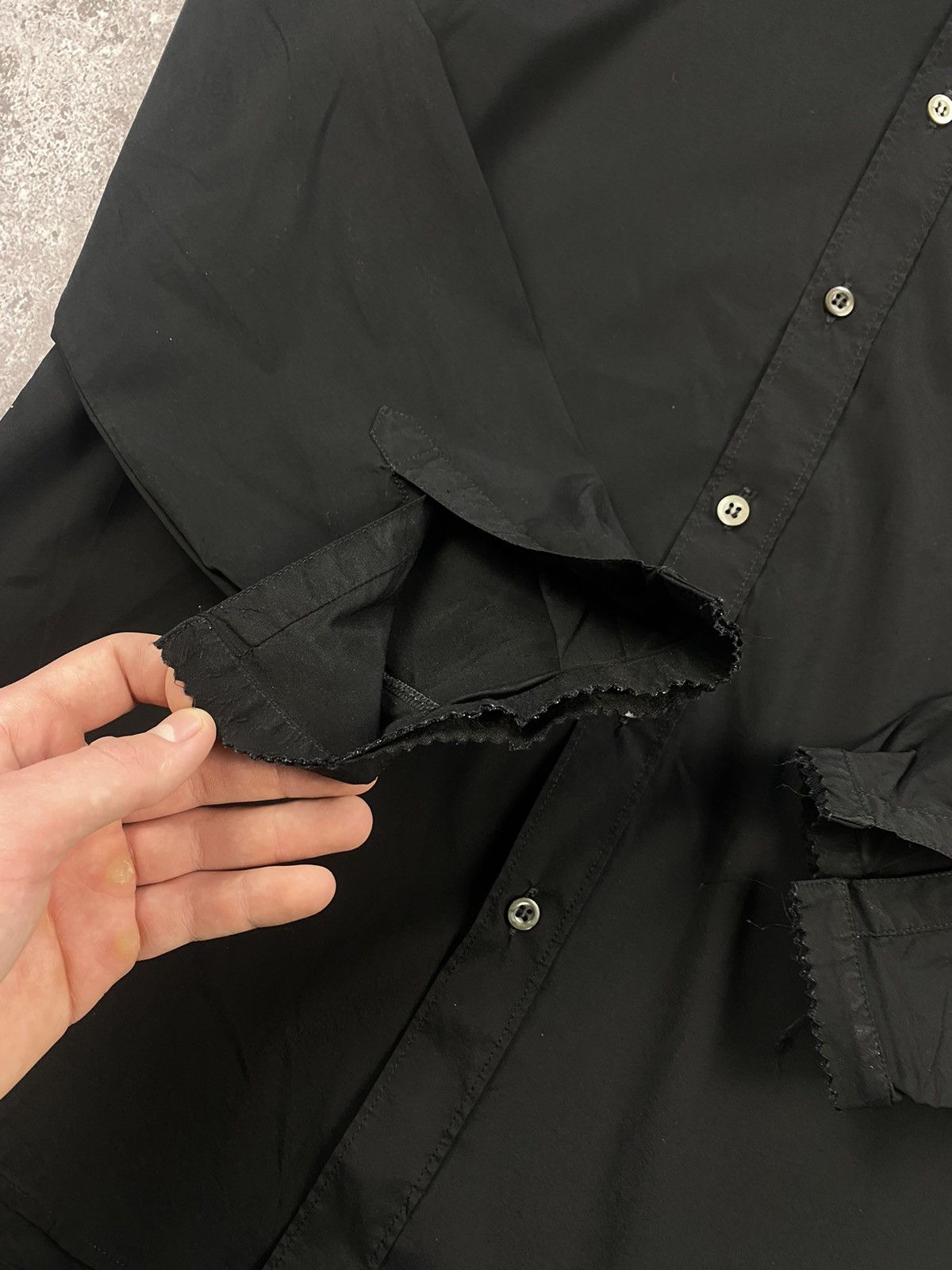 Prada Prada Pocket Nylon button ups Shirt long sleeve Size US M / EU 48-50 / 2 - 9 Thumbnail