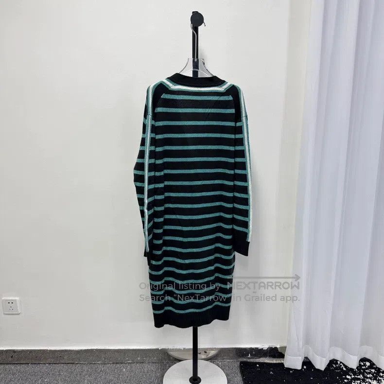 Hermes Hermes Horizontal striped cardigan Size M / US 6-8 / IT 42-44 - 2 Thumbnail