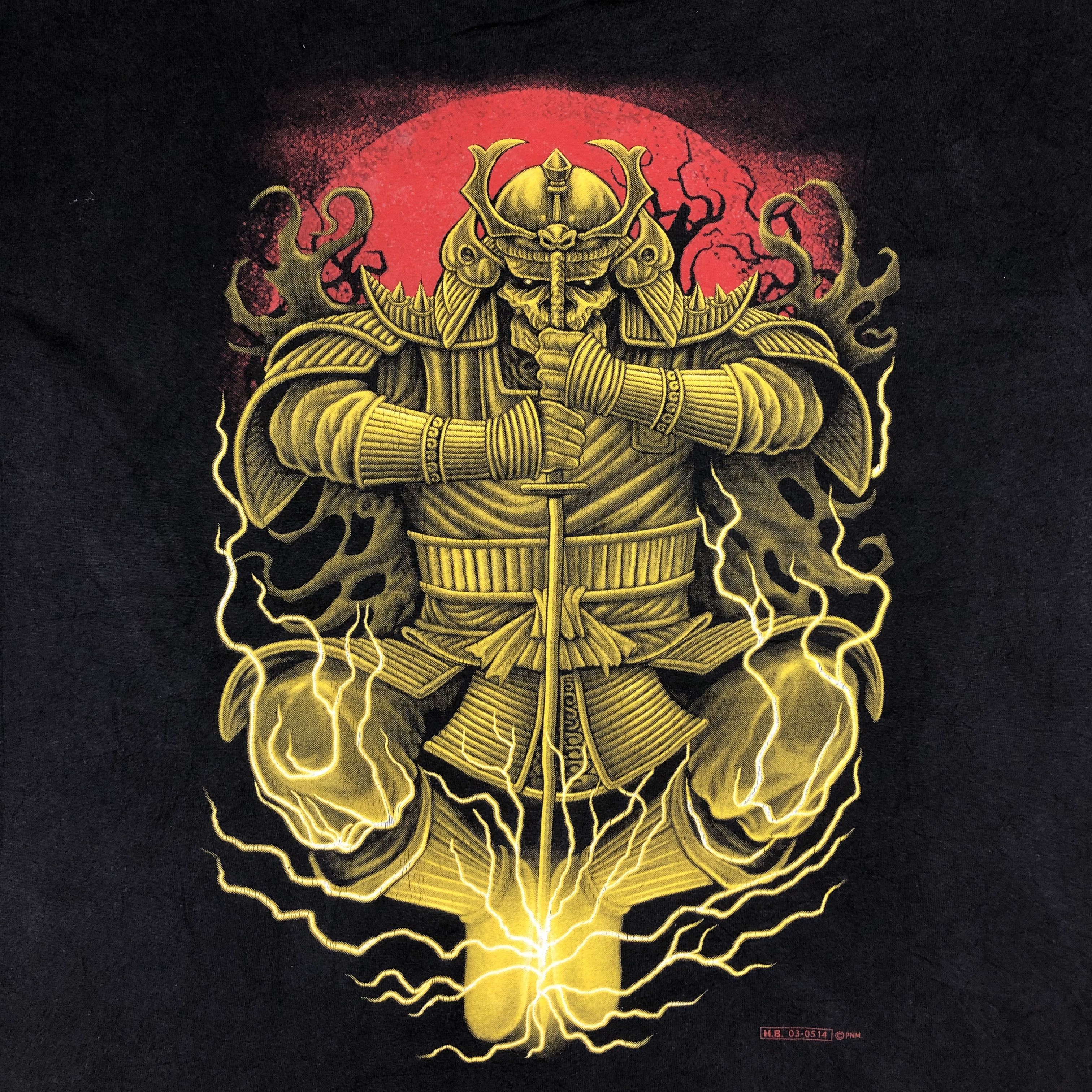 Japanese Brand Vintage Horror Samurai T-shirt Size US XL / EU 56 / 4 - 3 Thumbnail