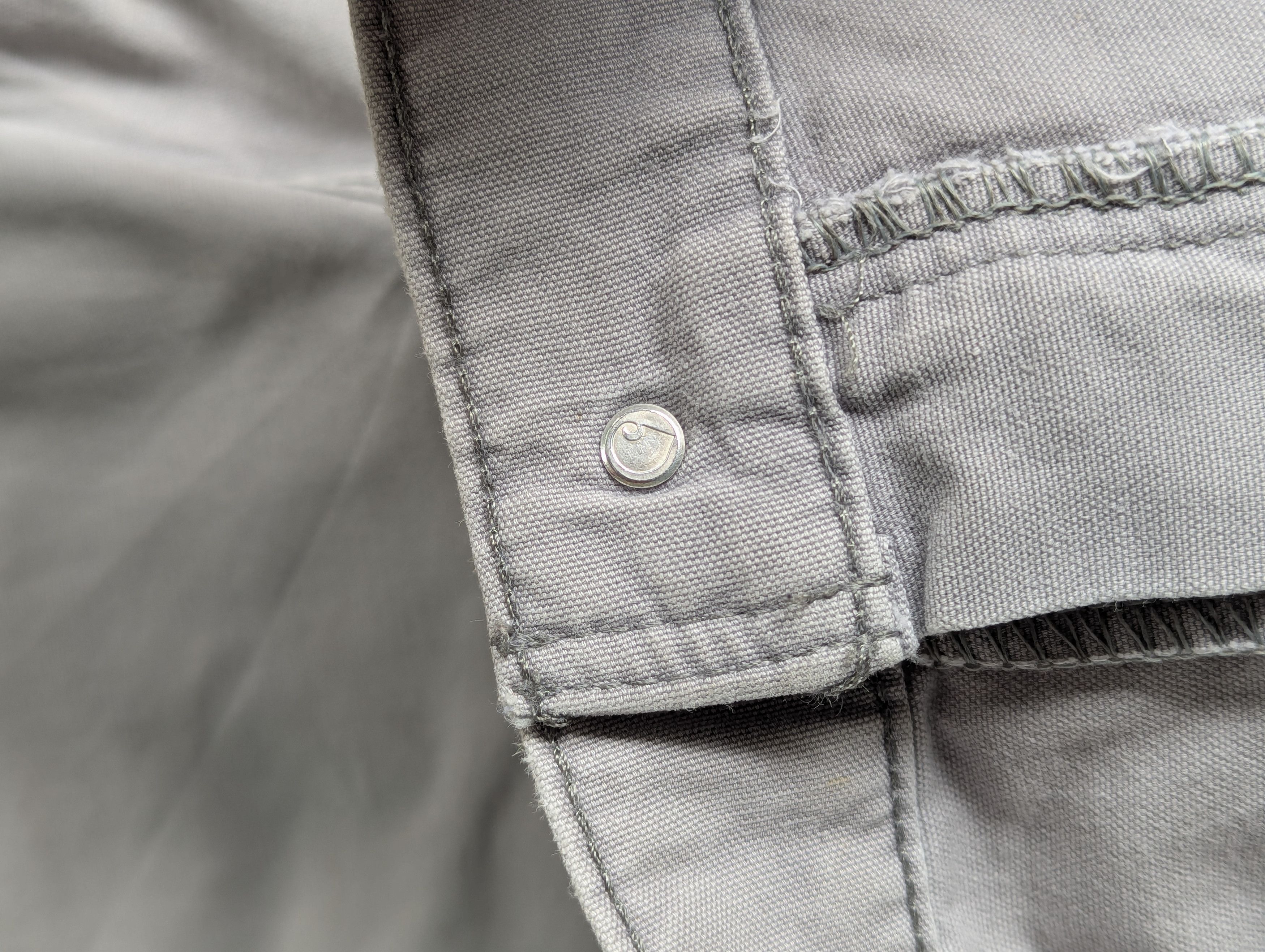 Carhartt Distressed Faded Gray Carhartt Short Cargo Pants Size US 40 / EU 56 - 5 Thumbnail