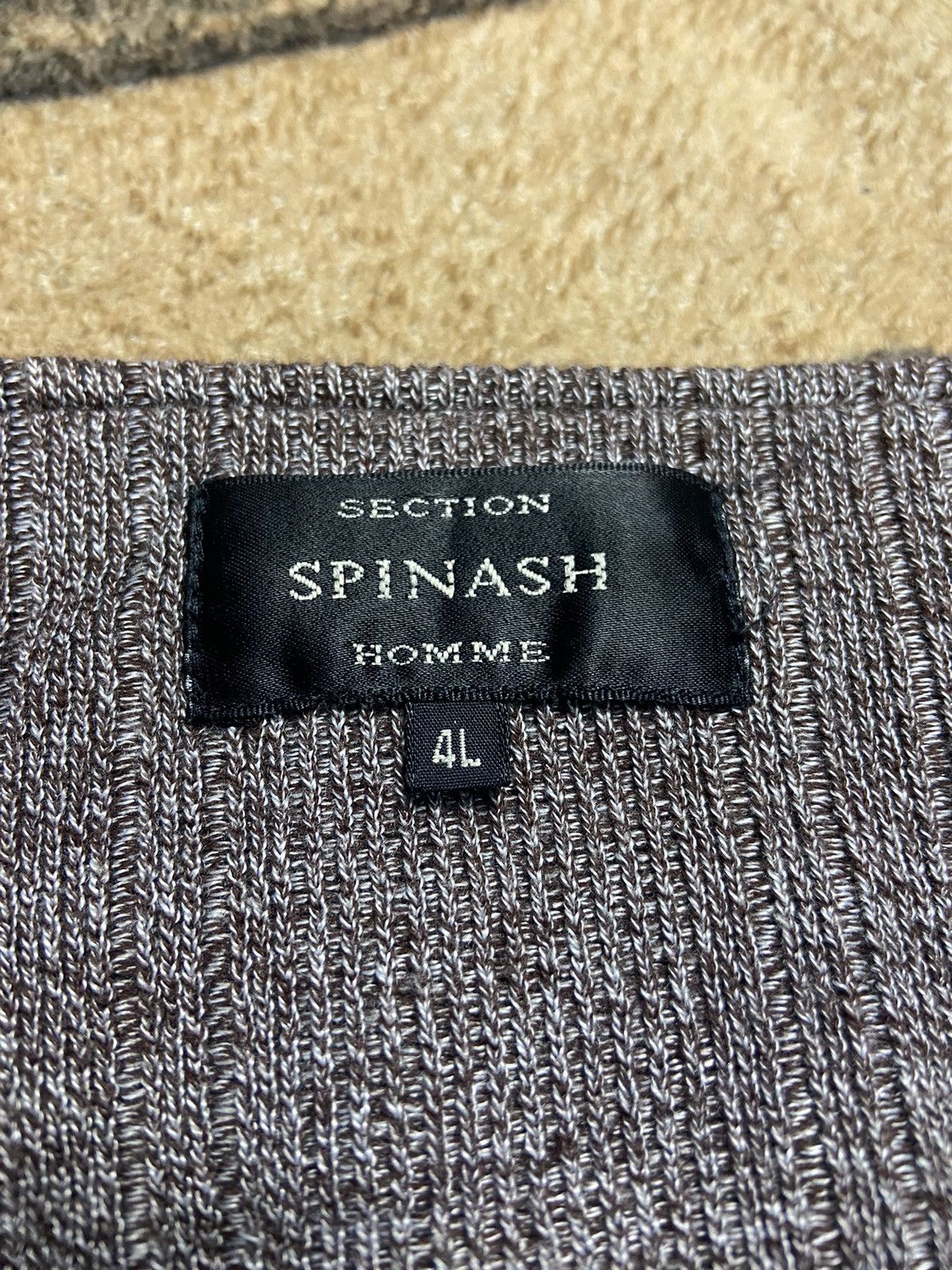 If Six Was Nine × Japanese Brand × Le Grande Bleu (L.G.B.) Oversized spinash home knite long sleeve L.G.B style Size US XXL / EU 58 / 5 - 5 Thumbnail