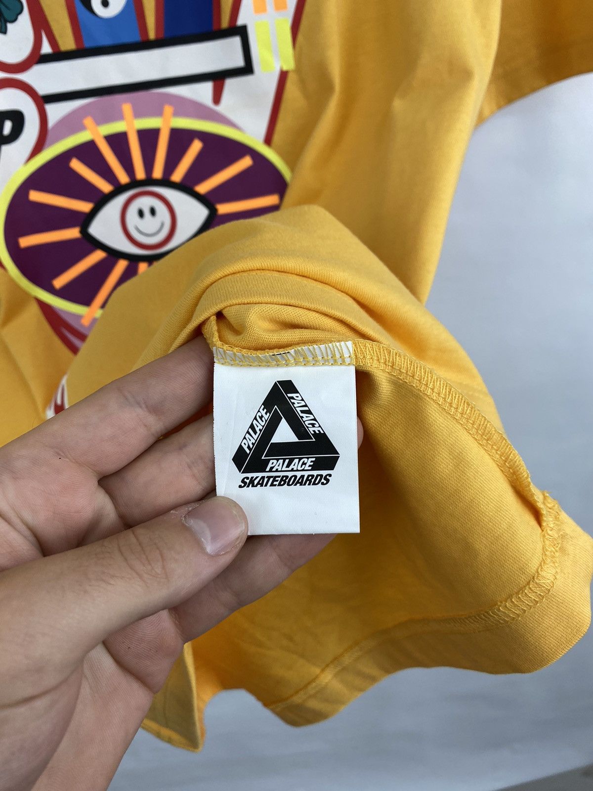 Palace ☯️🪬✌️ Vintage 90s Palace Hippy Cig t-shirt rare retro hype Size US S / EU 44-46 / 1 - 6 Thumbnail