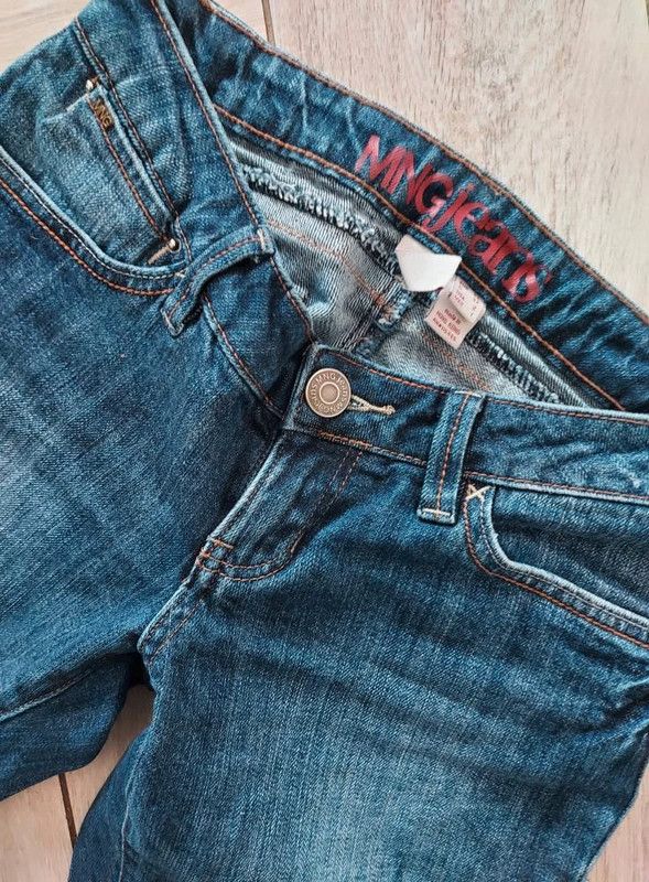 Vintage MNG Jeans vintage denim jeans 6/8 Size 26" / US 2 / IT 38 - 3 Thumbnail