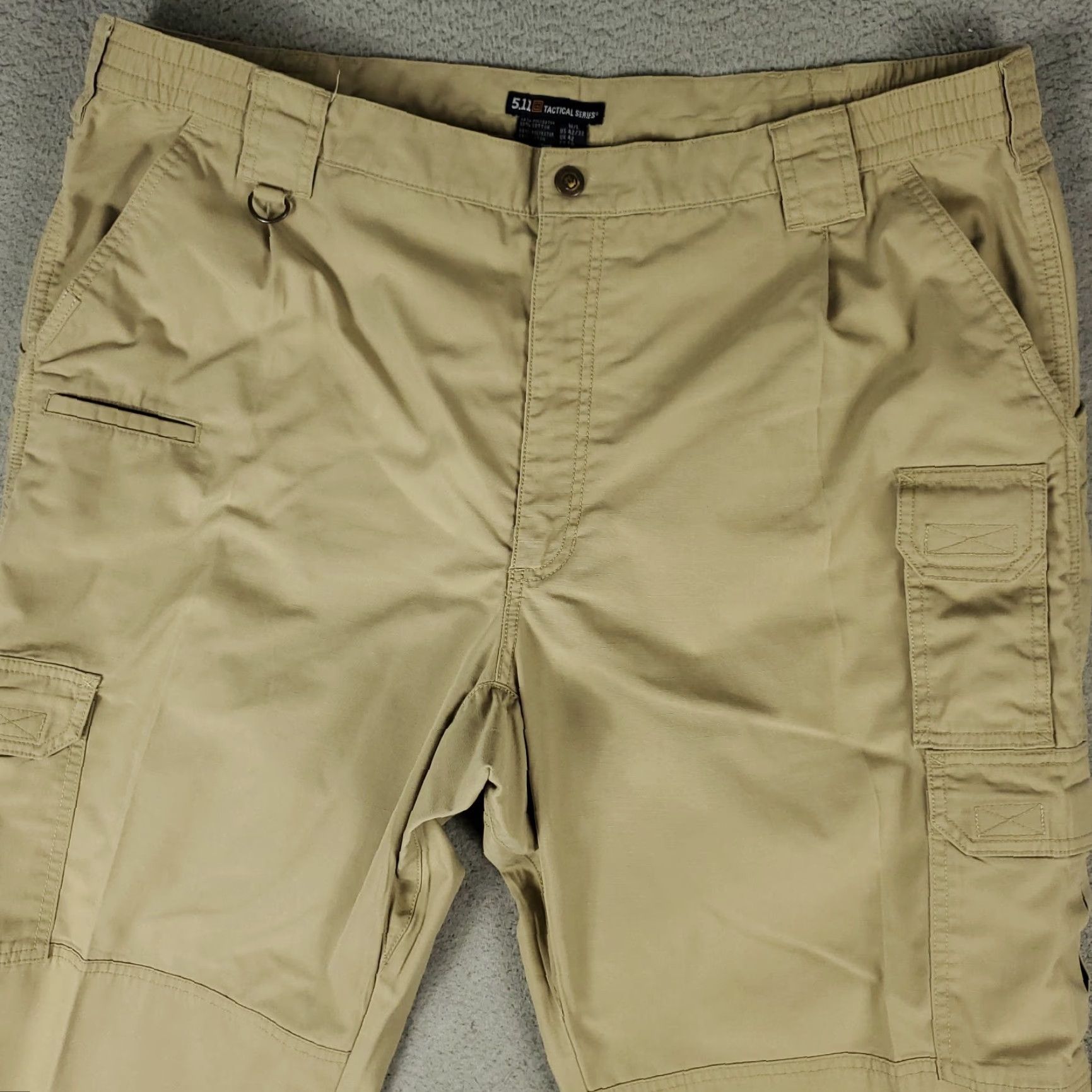 Vintage 5.11 Tactical Pants Size 42x29 Beige Cargo Outdoors Trousers Series Mens Size US 42 / EU 58 - 2 Thumbnail