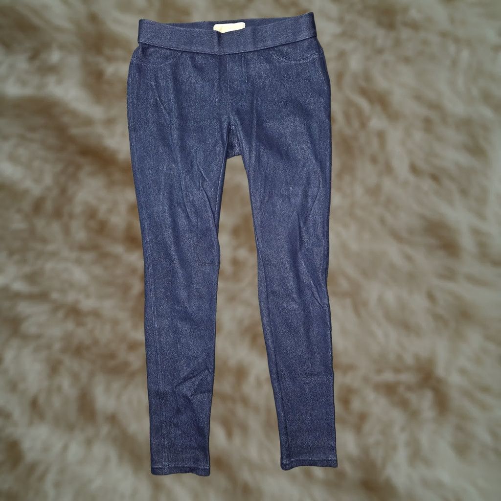 Vintage MICHAEL Michael Kors Jeans Womens P Blue Pull On Jegging Rhinestone MK Petite Size 28" / US 6 / IT 42 - 1 Thumbnail