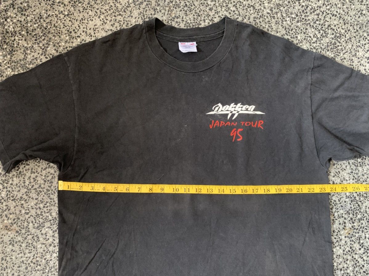 Band Tees Vintage 90s Dokken Japan Tour Metal Band T shirt Size US XL / EU 56 / 4 - 7 Thumbnail