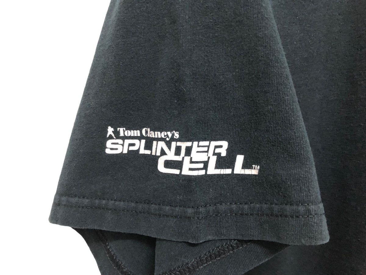 Vintage RARE 🔥 SPLINTER CELL BY TOM CLANEY’S GAME GAMING PROMO TEE Size US XL / EU 56 / 4 - 5 Thumbnail