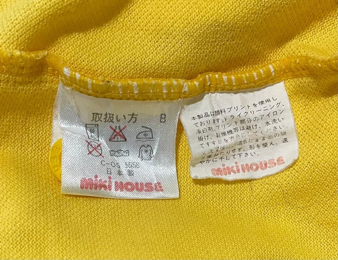 Japanese Brand MIKIHOUSE SPELLOUT POLO SHIRT Size US L / EU 52-54 / 3 - 6 Thumbnail