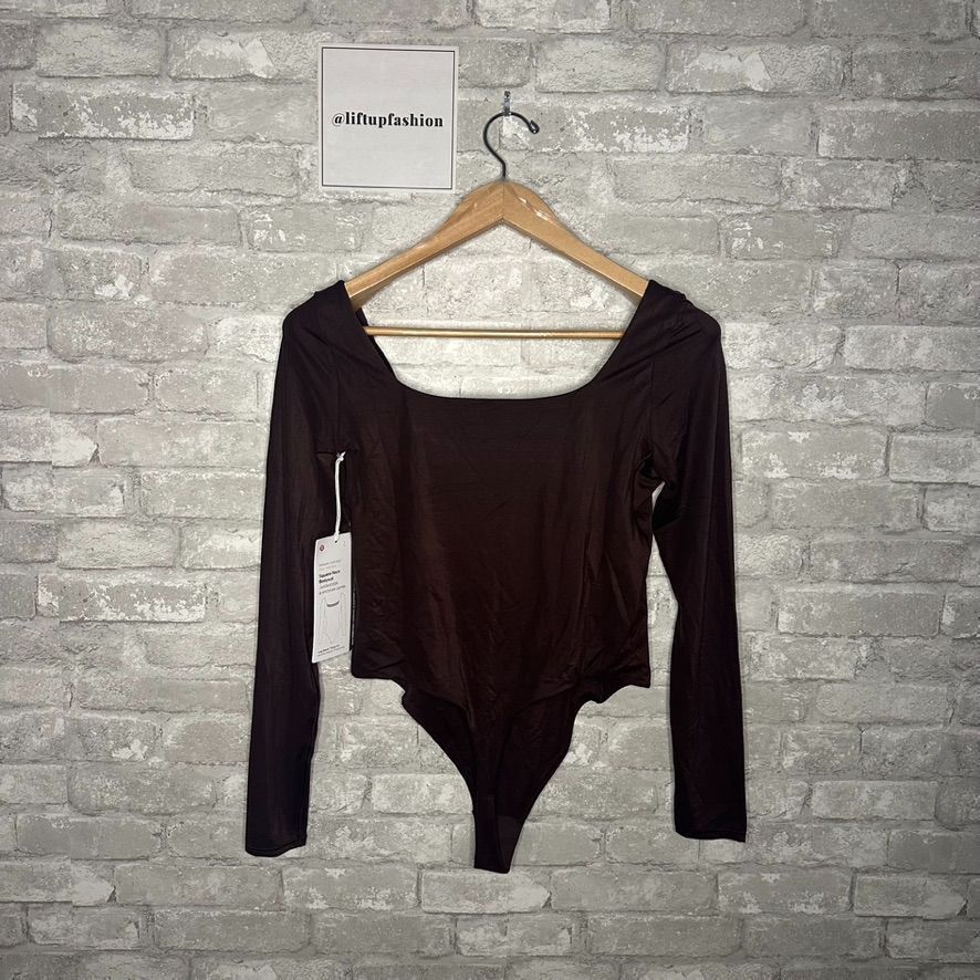 Lululemon Lululemon Nulu Square Neck Long Sleeve Bodysuit Thong Cut Size L / US 10 / IT 46 - 2 Thumbnail