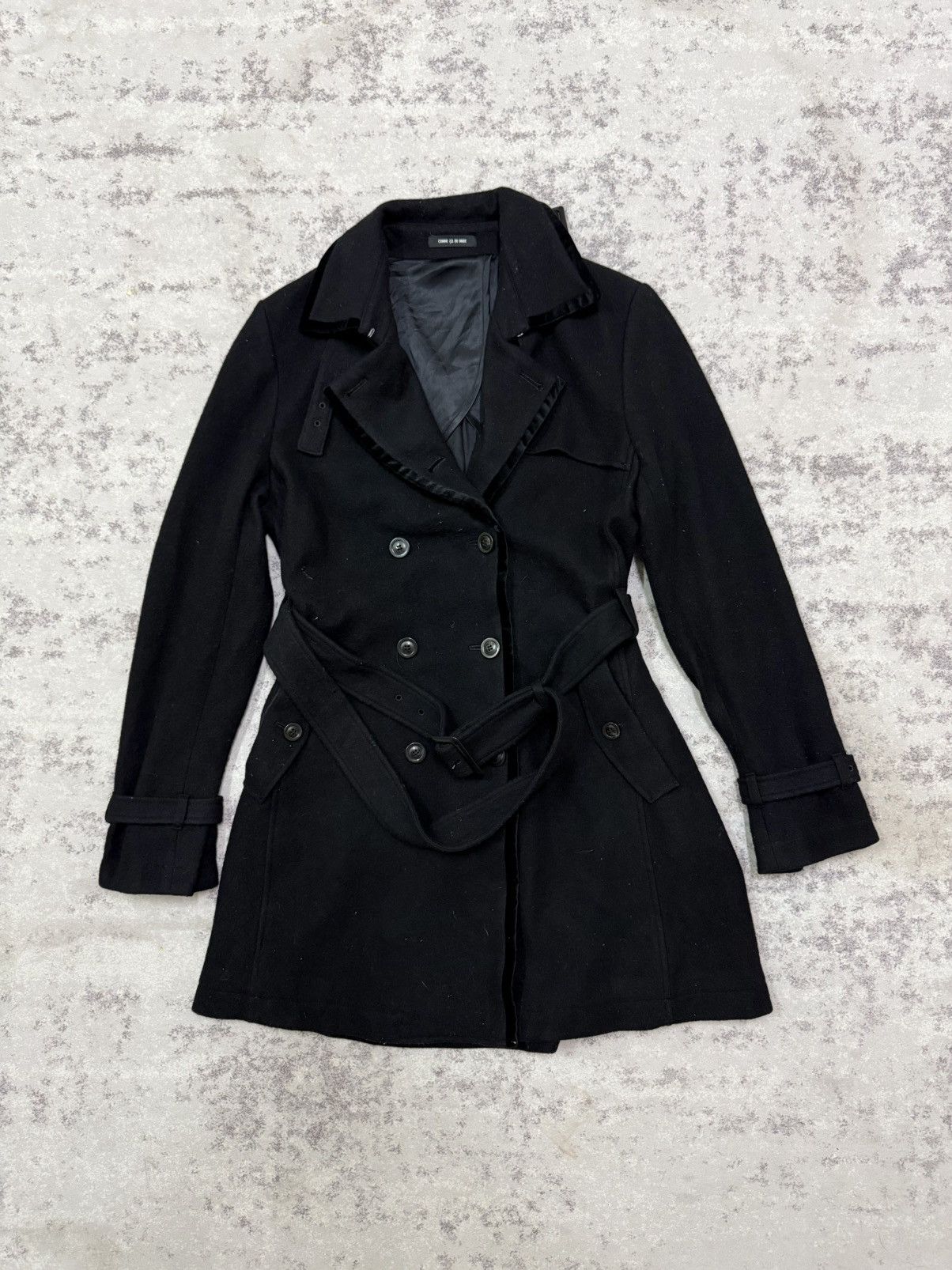 Comme Ca Ism Comme Ca Du Mode Wool Trenche Long Coat Jacket Size US S / EU 44-46 / 1 - 3 Thumbnail
