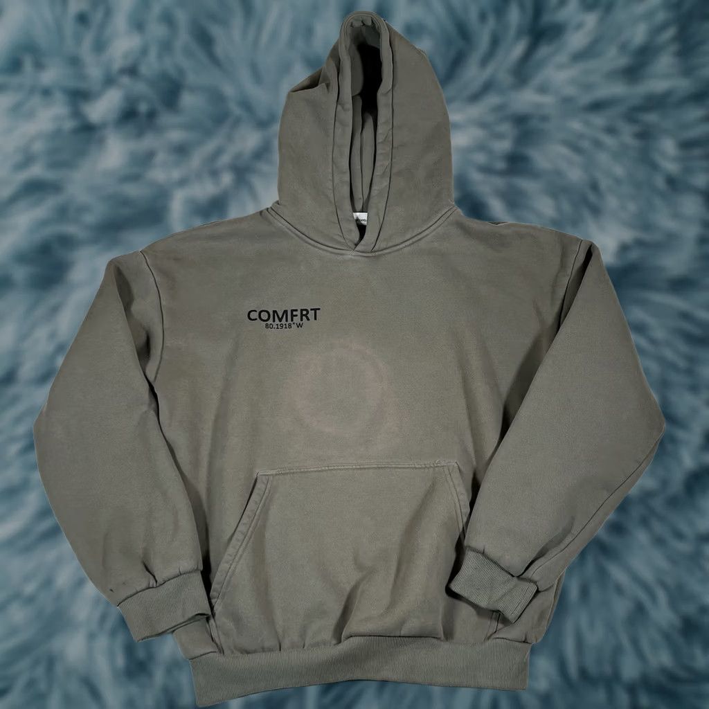 Vintage VINTAGE? Comfrt Hoodie Sweatshirt Moss Green Women M Pullover Activewear Comfort Regular Size M Size M / US 6-8 / IT 42-44 - 1 Thumbnail