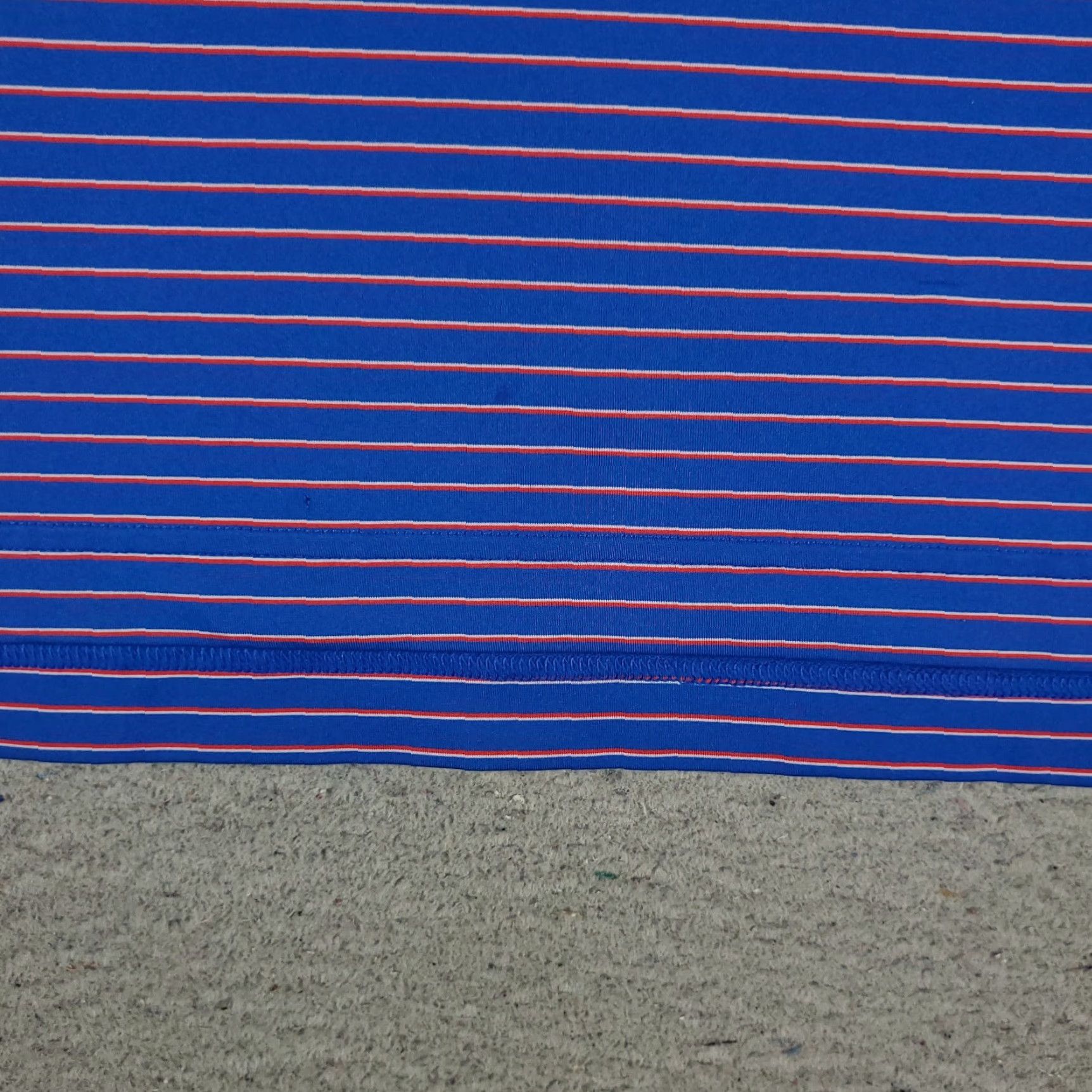 Vineyard Vines Vineyard Vines Polo Shirt Mens XL Blue Striped Performance Golf Short Sleeve Polo Shirt XL Blue Striped Size US XL / EU 56 / 4 - 3 Thumbnail