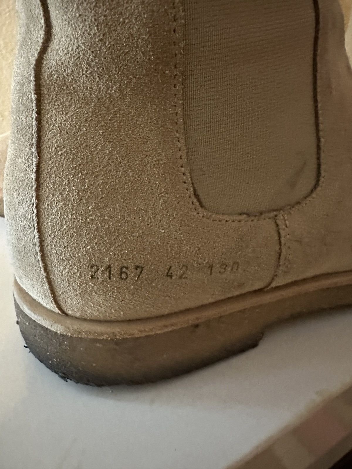 Common Projects CP - Chelsea boots in tan - Size 42 Size US 9 / EU 42 - 6 Thumbnail