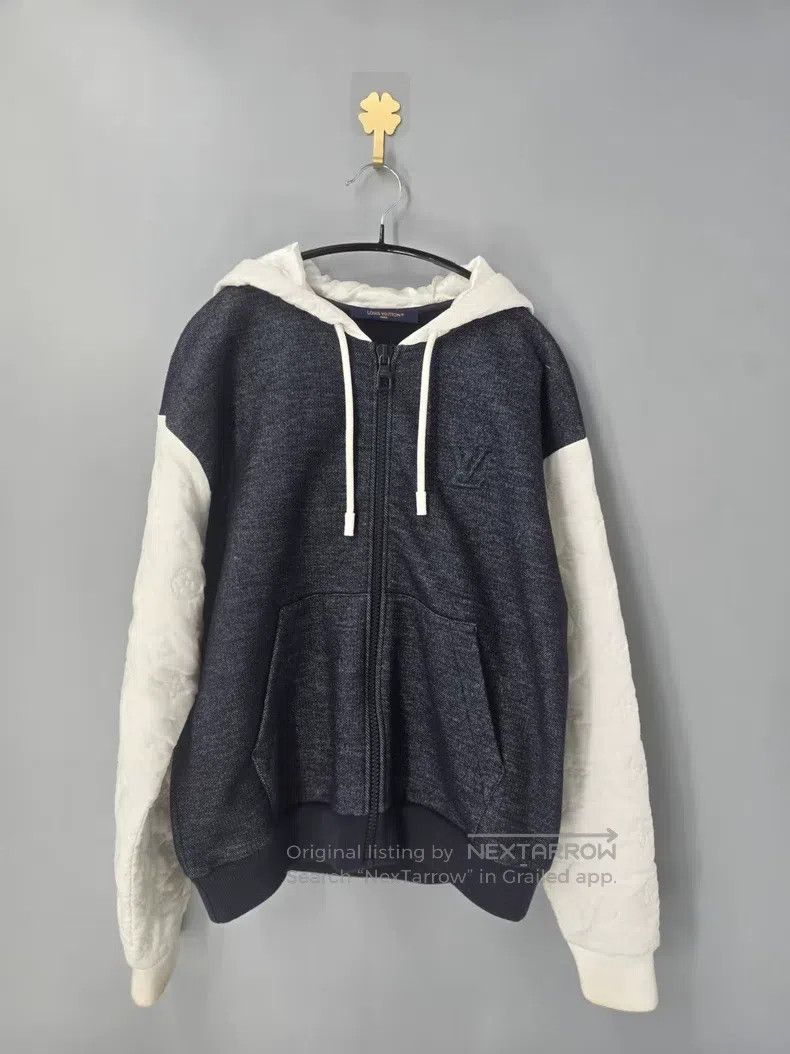 Louis Vuitton Louis Vuitton Patchwork embossed tannin paneled hooded jac Size US S / EU 44-46 / 1 - 1 Thumbnail