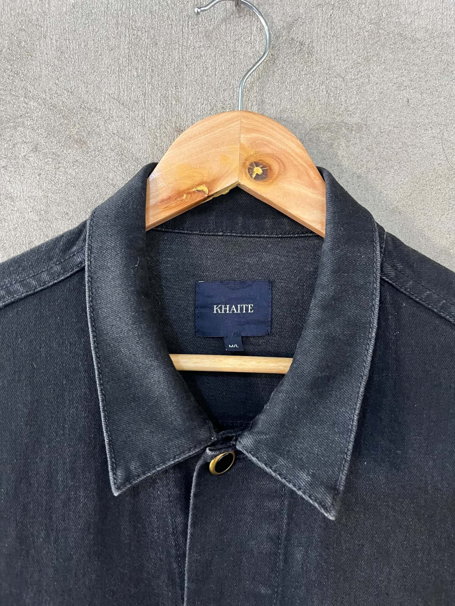 KHAITE KHAITE 'Cate' denim jacket Size M / US 6-8 / IT 42-44 - 4 Thumbnail